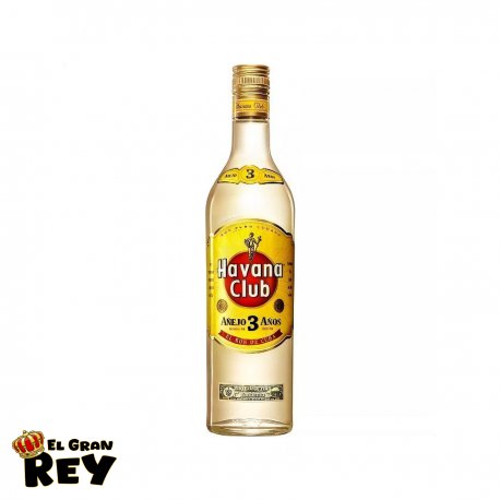 Havana Club Original Ron Añejo 3 Años Botella de 750ml